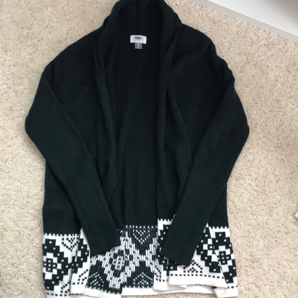 green Old Navy cardigan